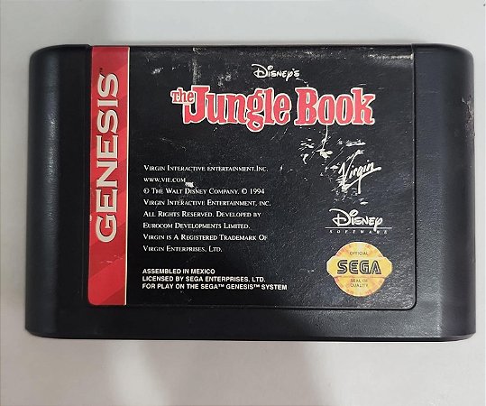 The jungle book -mega drive- americano original