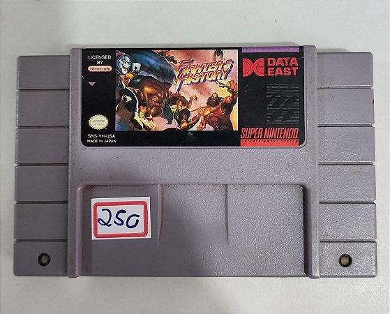 Fighters history- SNES- Americano