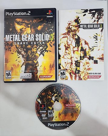 Metal Gear Solid 3 Snake Eater- PS2 (USADO)
