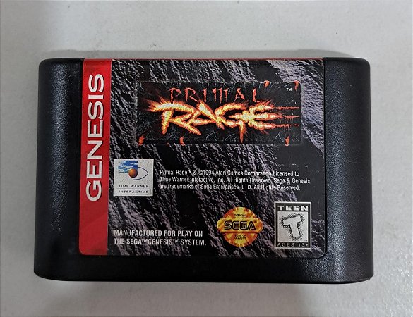 Primal Rage- Mega Drive (USADO)