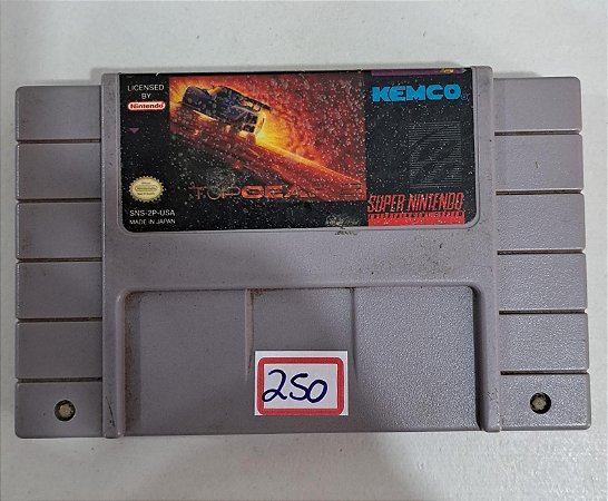 Top Gear 2- Super Nintendo (USADO)