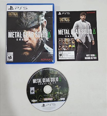Metal Gear Solid Snake Eater - PS5 (USADO)