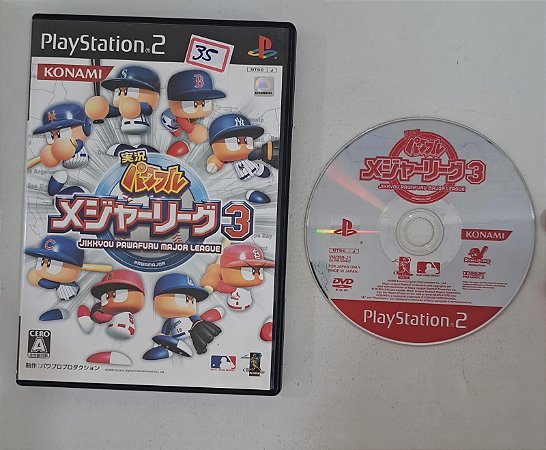 Jikkyou Powerfull 3 Major League 3 PS2 (USADO)
