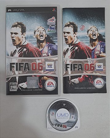 Fifa 06 - PSP JAP (USADO)