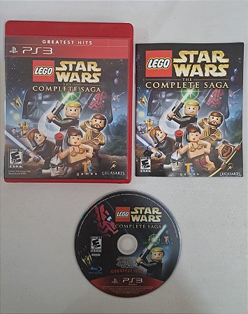 Star Wars The Complete Saga Edição Greatest Hits PS3 (USADO)