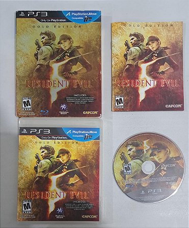 Resident Evil 5 Gold Edition - PS3 (USADO)