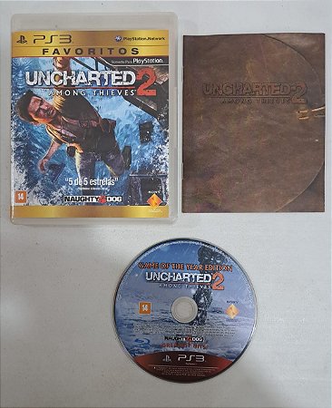 Uncharted 2 Edição Favoritos PS3 (USADO)