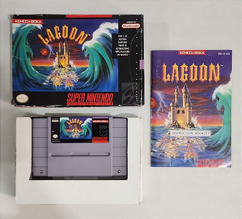 Lagoon - SNES CIB - USADO