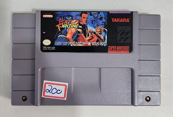 Art of Fighting - SNES (USADO)