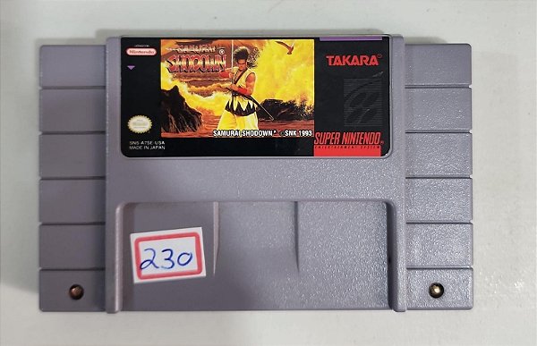 Samurai Shodown Original - SNES (USADO)