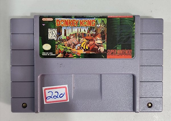 Donkey Kong Country - SNES (USADO)