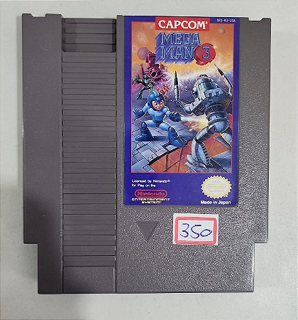Mega Man 3 ORIGINAL - NES (USADO)