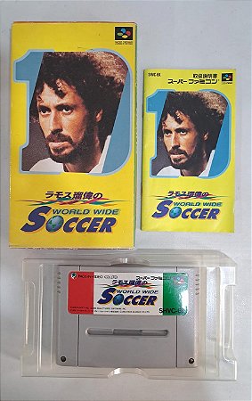 World Wide Soccer JAPONÊS - Super Famicon (USADO)
