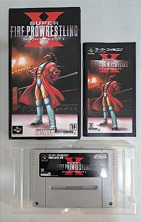 Super Fire Prowrestling Japonês Super Famicom (USADO)