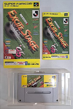 J League Excite Stage Japonês - Super Famicom (USADO)