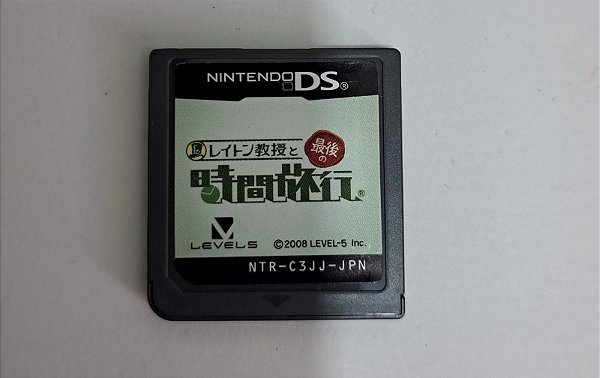 Professor Layton and the Unwound Future - Nintendo DS (APENAS CARTUCHO)