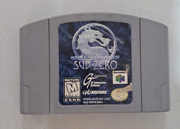 Mortal Kombat Mythologies Sub Zero- Nintendo 64 (USADO)