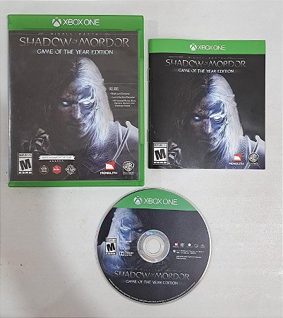 Shadow Of Mordor Game Of The Year Edition XBOX ONE (USADO)