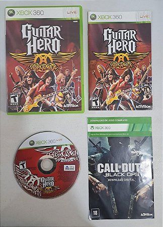 Guitar Hero Aerosmith - XBOX 360 (USADO)