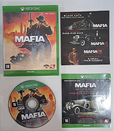 Mafia Definitive Edition -XBOX ONE/ XBOX SERIES X (USADO)