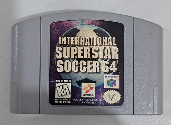 International Super Star Soccer 64 - Nintendo 64 (USADO)