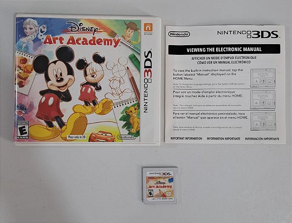 Disney Art Academy - Nintendo 3DS (USADO)