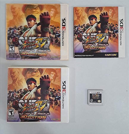Super Street Fighter IV 3D Edition - Nintendo 3DS (USADO)