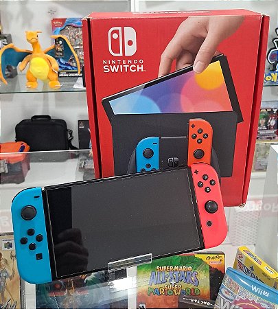 Console Nintendo Swith Oled Desbloqueado 256GB (USADO)