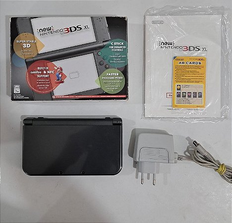 Console New Nintendo 3DS XL ( Carregador paralelo)- USADO