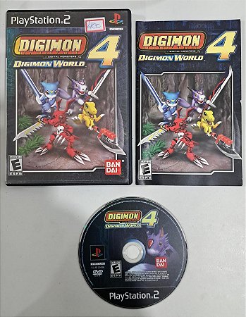 Digimon World 4 - PS2 (USADO)