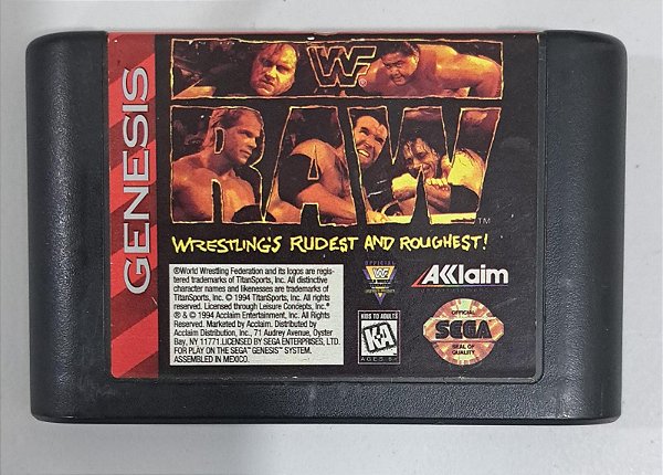WWF Raw: Wrestling's Rudest and Roughest!