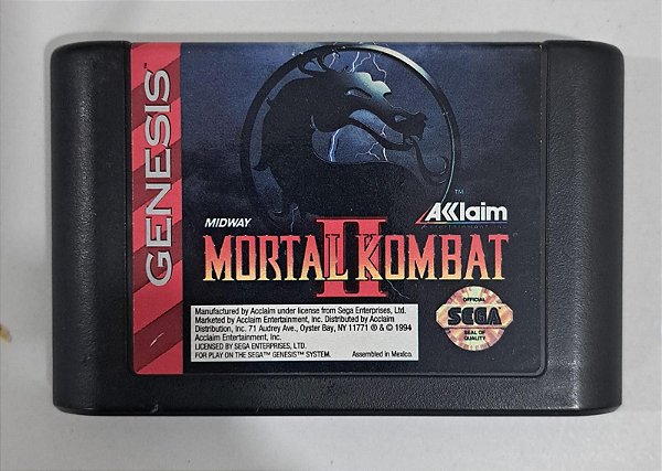Mortal Kombat 2 - Mega Drive (USADO)