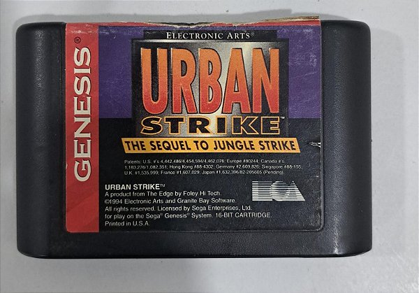 Urban Strike: The Sequel To The Jungle Strike - Mega Drive (USADO)