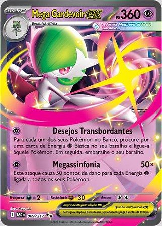Mega Gardevoir ex (089/217)( Foil - Heróis Excelsos NM )