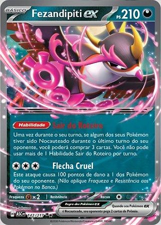 Fezandipiti ex (142/217)( Foil - Heróis Excelsos NM )