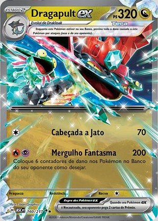 Dragapult ex (160/217)( Foil - Heróis Excelsos NM )