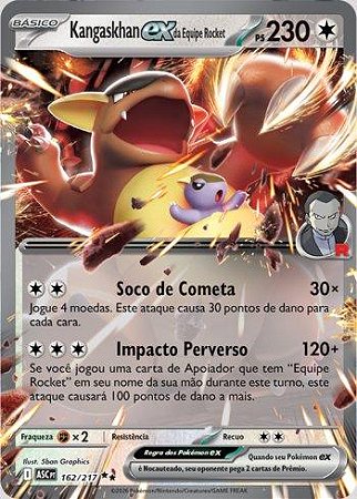 Kangaskhan ex da Equipe Rocket (162/217)( Foil - Heróis Excelsos NM )