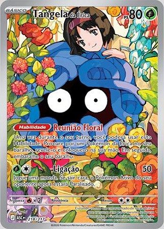 Tangela da Érica (218/217)( Foil - Heróis Excelsos NM )