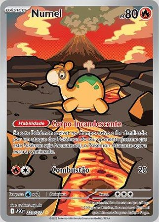 Numel (223/217)( Foil - Heróis Excelsos NM )