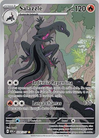 Salazzle (224/217)( Foil - Heróis Excelsos NM )