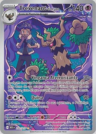 Trevenant do Lupo (237/217)( Foil - Heróis Excelsos NM )
