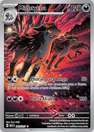 Mightyena (243/217)( Foil - Heróis Excelsos NM )