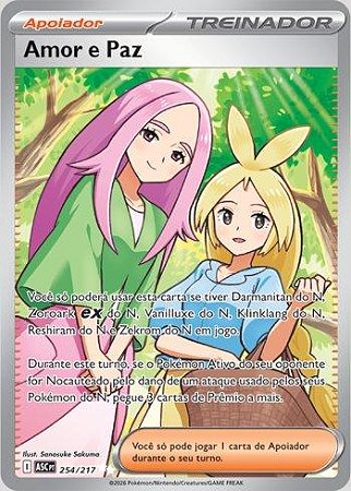 Amor e Paz (254/217)( Foil - Heróis Excelsos NM )
