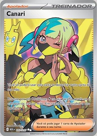 Canari (257/217)( Foil - Heróis Excelsos NM )