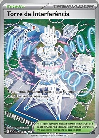 Torre de Interferência (261/217)( Foil - Heróis Excelsos NM )