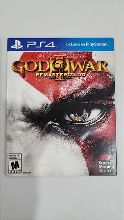 God of War 3 - PS4 ( USADO Capa de papelão )