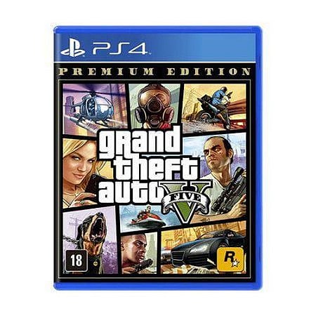 Gta 5 - PS4 - ( USADO ) - Rodrigo Games