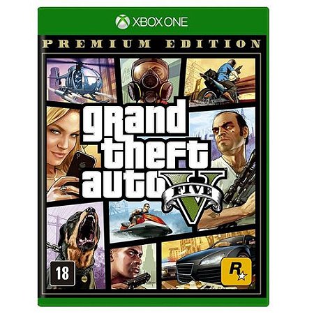 Gta 5 Grand Theft Auto V - Xbox 360 ( NOVO ) - Rodrigo Games
