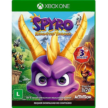 Spyro Reignited Trilogy - XBOX ONE ( USADO )