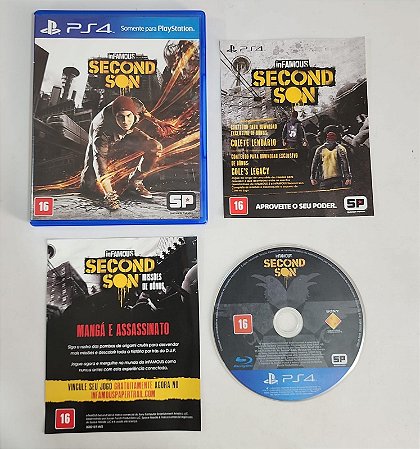 Infamous Second Son - PS4 ( USADO )